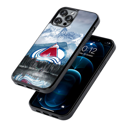 Colorado Avalanche Nature 2D Rubber Phone Case