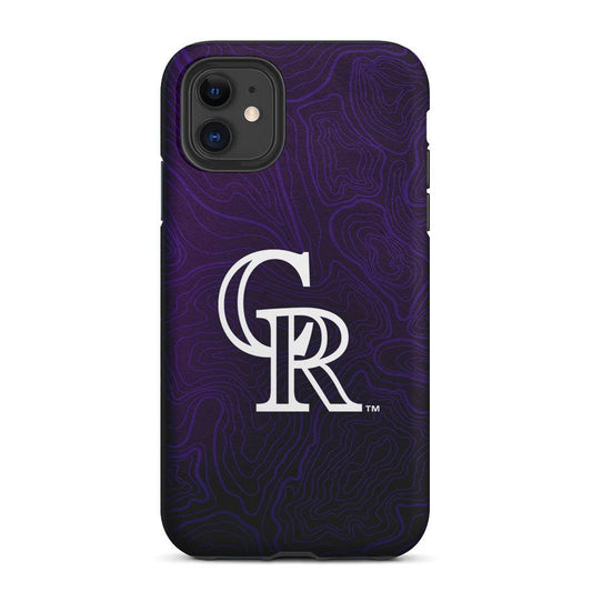 Colorado Rockies Abstract 2 in 1 Tough Phone Case-Oxvistore