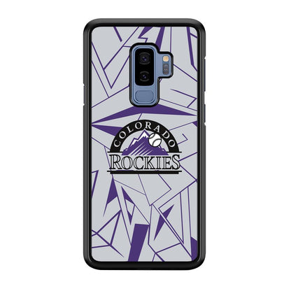 Colorado Rockies Line on Purple Samsung Galaxy S9 Plus Case-Oxvistore