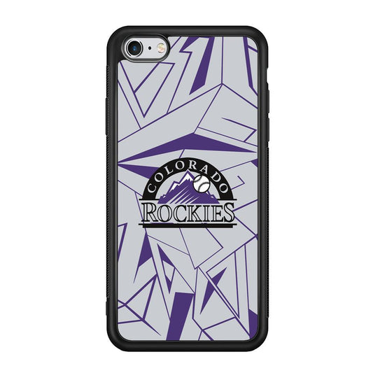 Colorado Rockies Line on Purple iPhone 6 | 6s Case-Oxvistore