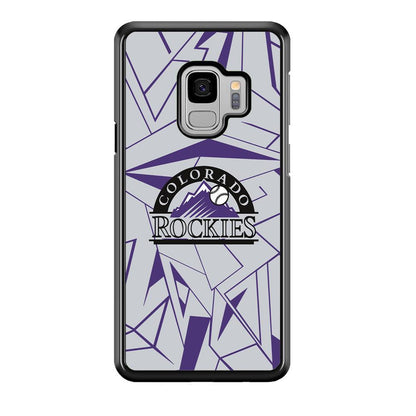 Colorado Rockies Line on Purple Samsung Galaxy S9 Case-Oxvistore