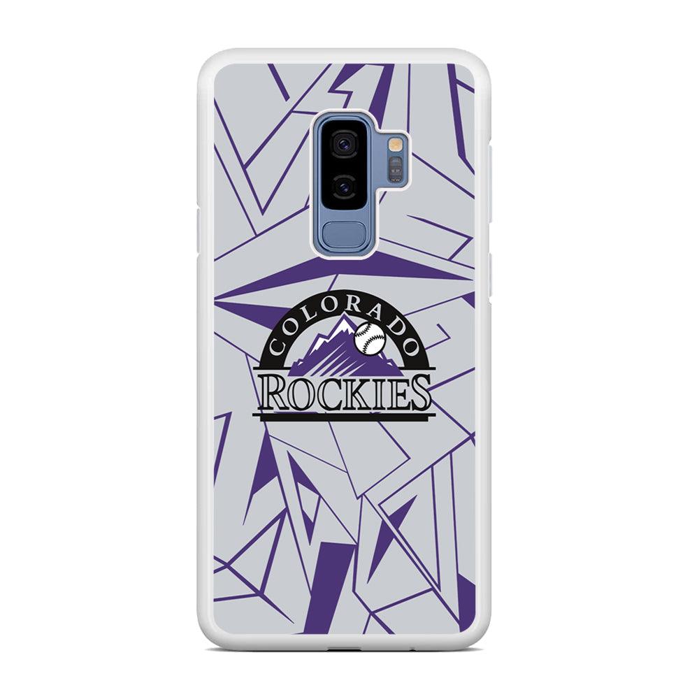 Colorado Rockies Line on Purple Samsung Galaxy S9 Plus Case-Oxvistore