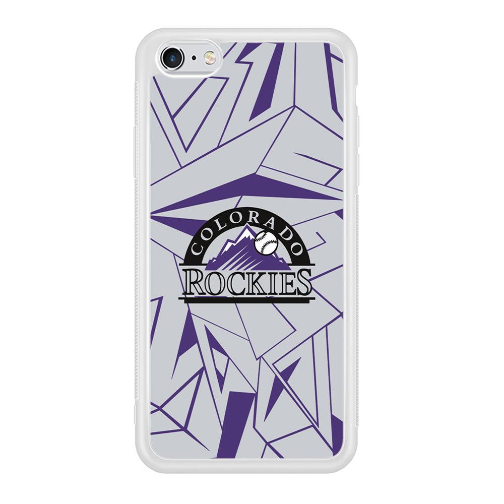 Colorado Rockies Line on Purple iPhone 6 Plus | 6s Plus Case-Oxvistore