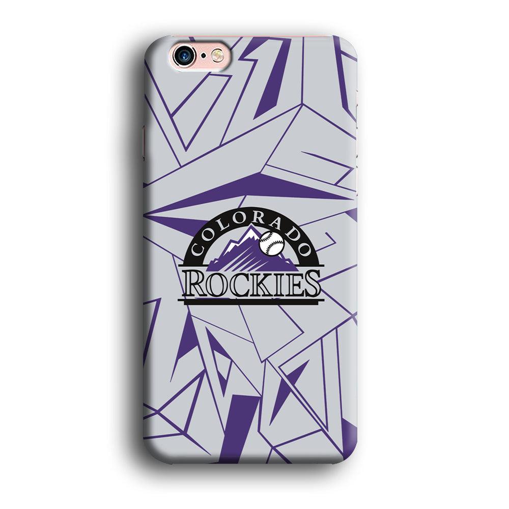 Colorado Rockies Line on Purple iPhone 6 Plus | 6s Plus Case-Oxvistore