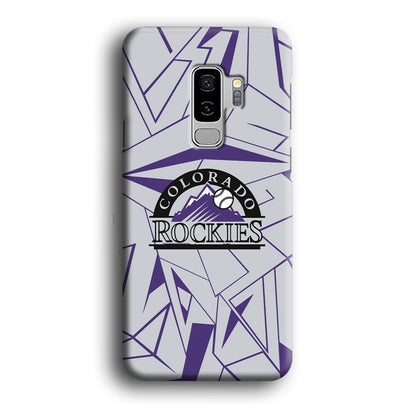 Colorado Rockies Line on Purple Samsung Galaxy S9 Plus Case-Oxvistore