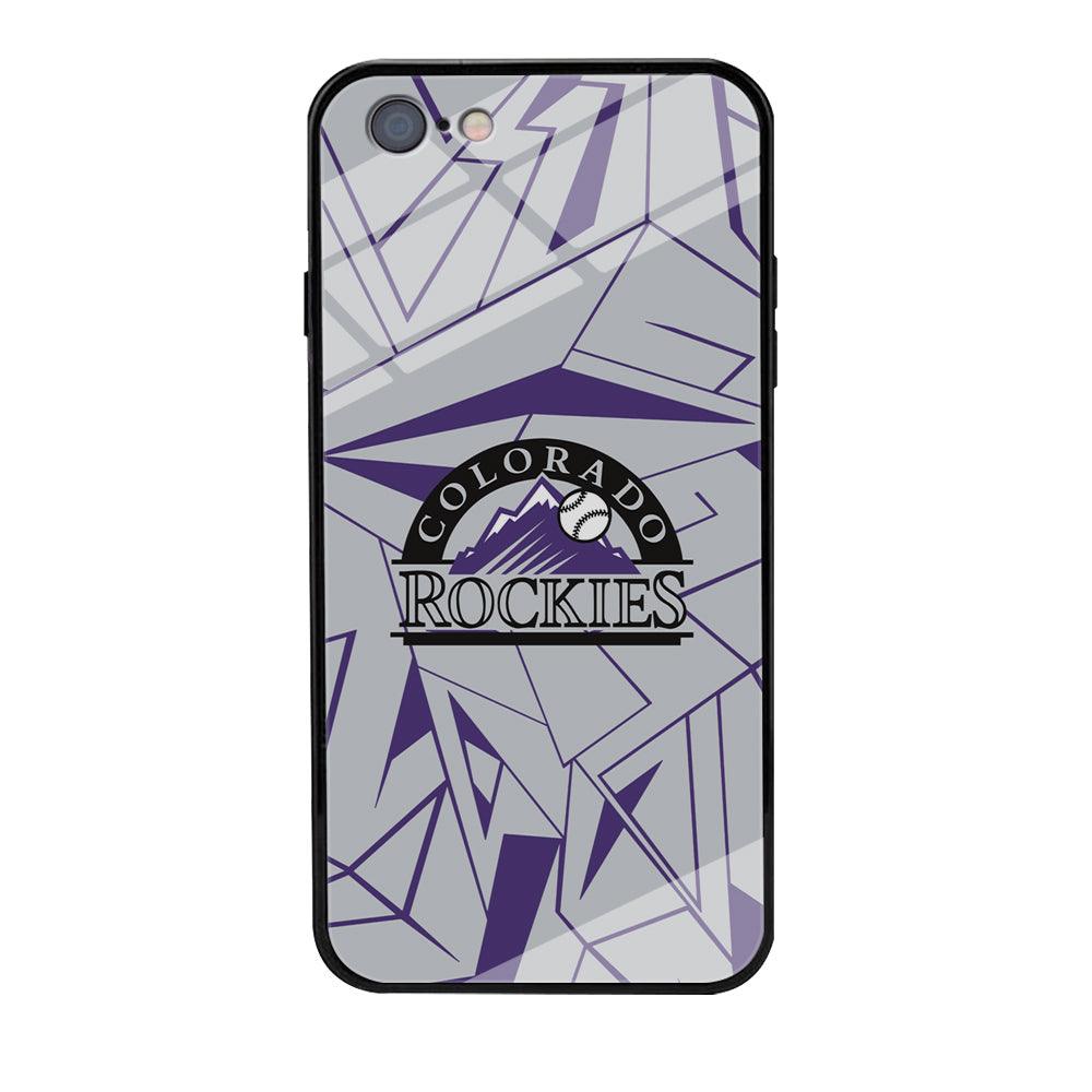 Colorado Rockies Line on Purple iPhone 6 | 6s Case-Oxvistore