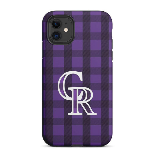Colorado Rockies Pattern 2 in 1 Tough Phone Case-Oxvistore
