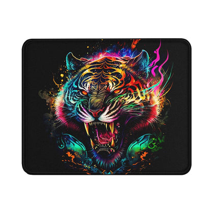 Colorful Angry Tiger Head Mouse Pads-18x21 CM-Oxvistore