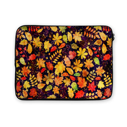 Colorful Autumn Leaves Laptop Sleeve Protective Cover