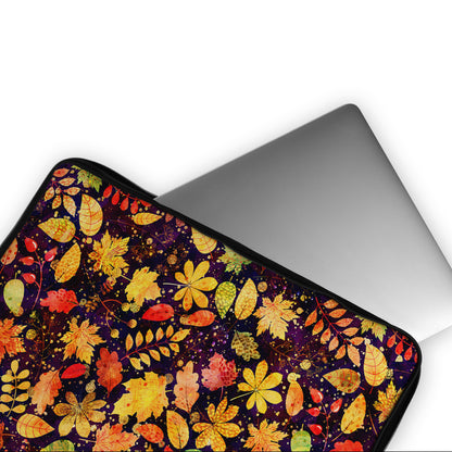 Colorful Autumn Leaves Laptop Sleeve Protective Cover