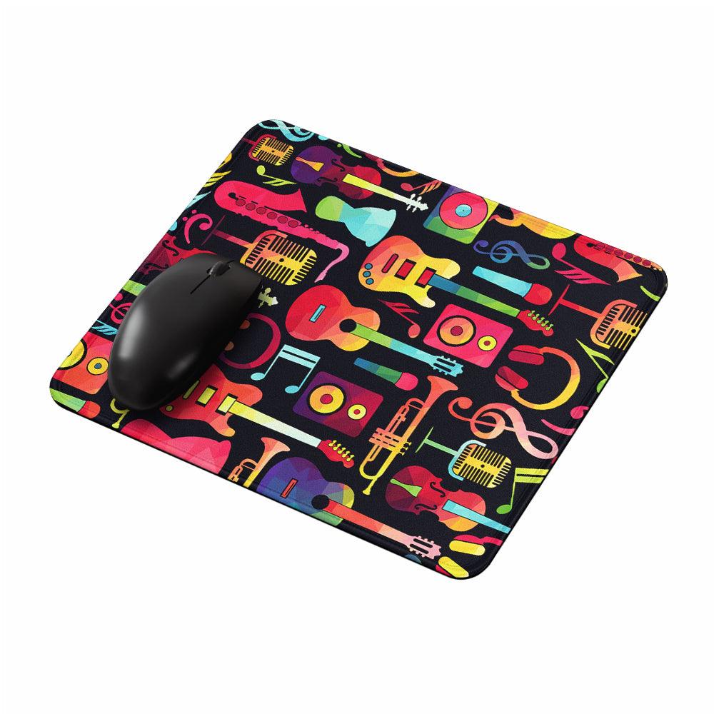 Colorful Musical Instruments Mouse Pads-Oxvistore