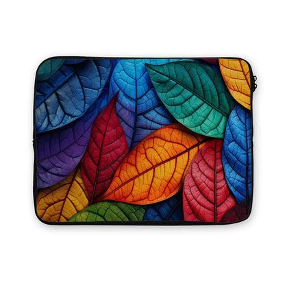 Colorful Nature Leaf Laptop Sleeve Protective Cover