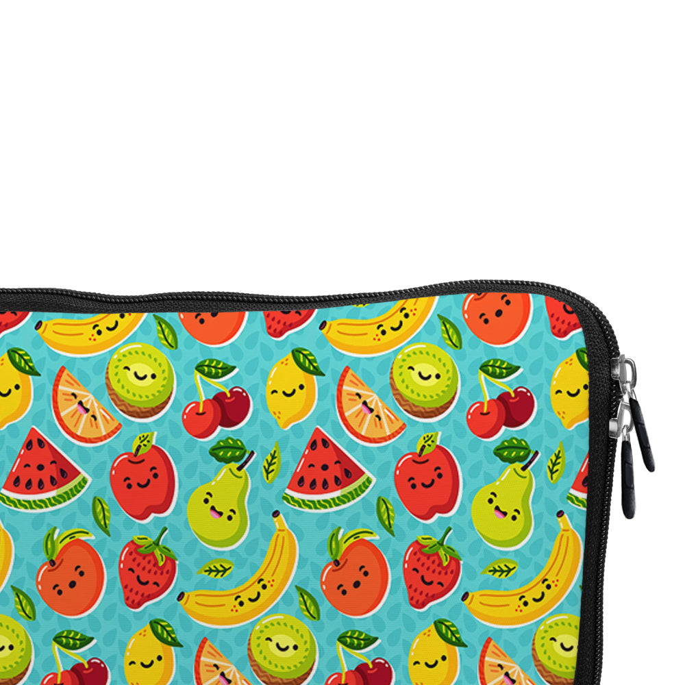 Colorful Pattern Fruits Smile Laptop Sleeve Protective Cover