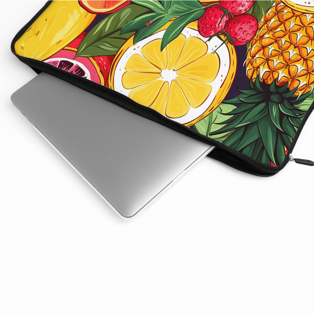 Colorfull Tropical Fruits Laptop Sleeve Protective Cover