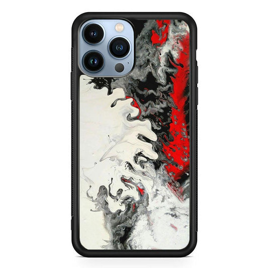 Colour B&W Affiliate iPhone 14 Pro Case-Rubber White (2D Case)-Oxvistore