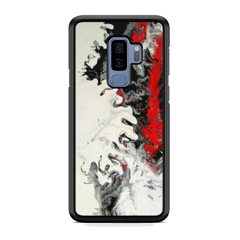 Colour B&W Affiliate Samsung Galaxy S9 Plus Case-Rubber Black (2D Case)-Oxvistore
