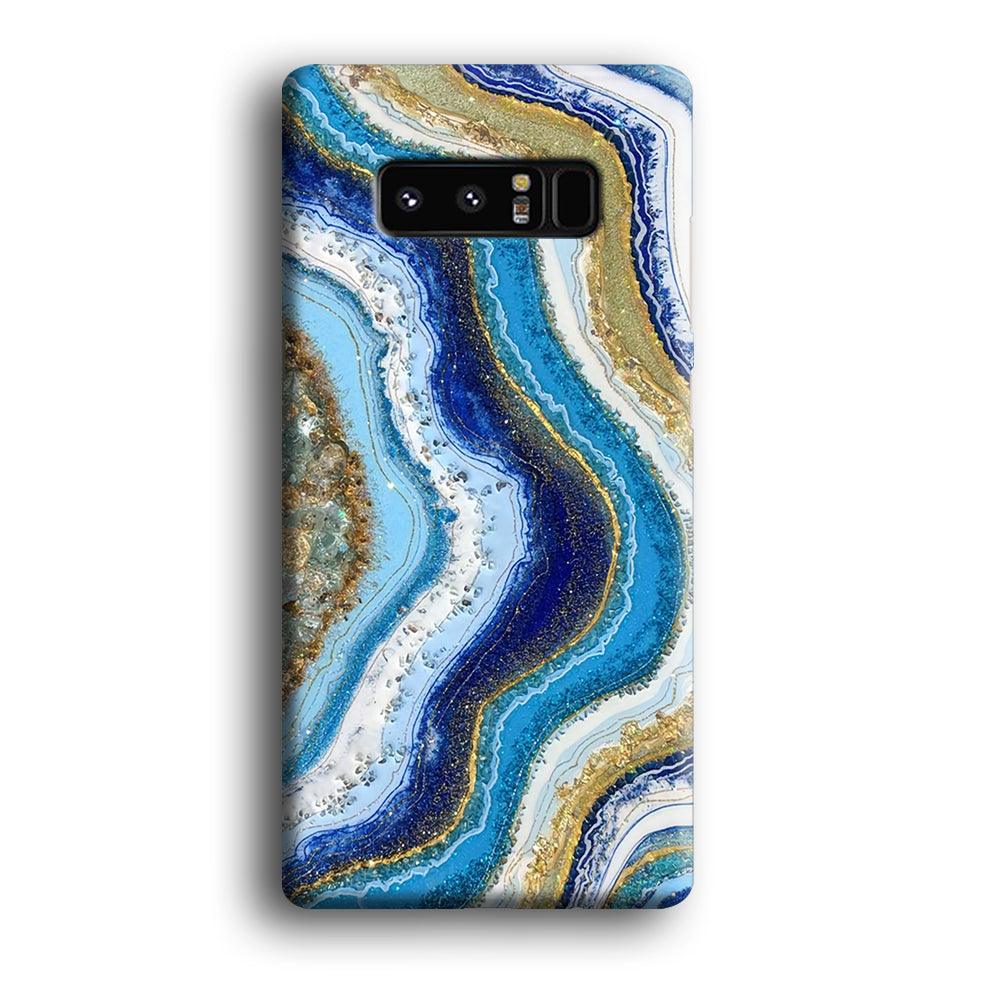 Colour Bluish Geodesic Samsung Galaxy Note 8 Case-Oxvistore