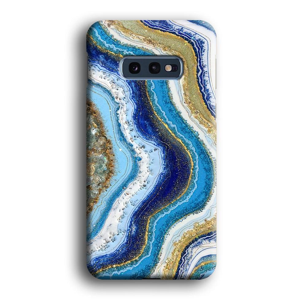 Colour Bluish Geodesic Samsung Galaxy S10E Case-Oxvistore