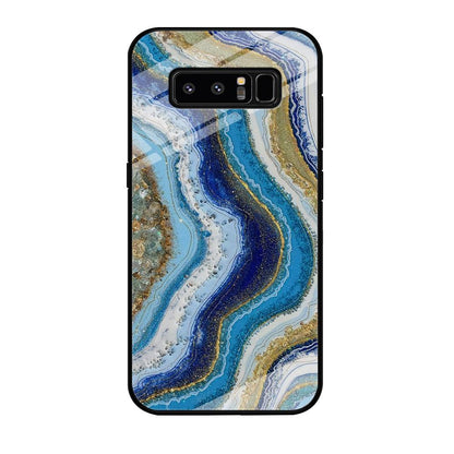 Colour Bluish Geodesic Samsung Galaxy Note 8 Case-Oxvistore