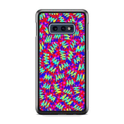 Colour Layer Red Glowing Samsung Galaxy S10E Case-Oxvistore