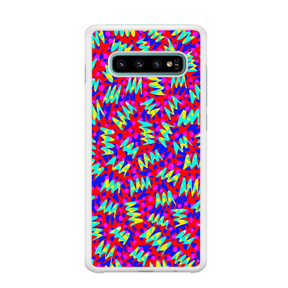 Colour Layer Red Glowing Samsung Galaxy S10 Case-Oxvistore