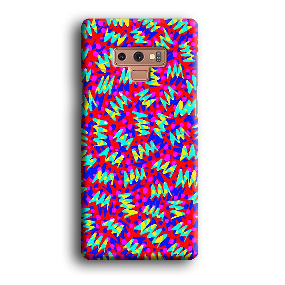 Colour Layer Red Glowing Samsung Galaxy Note 9 Case-Oxvistore