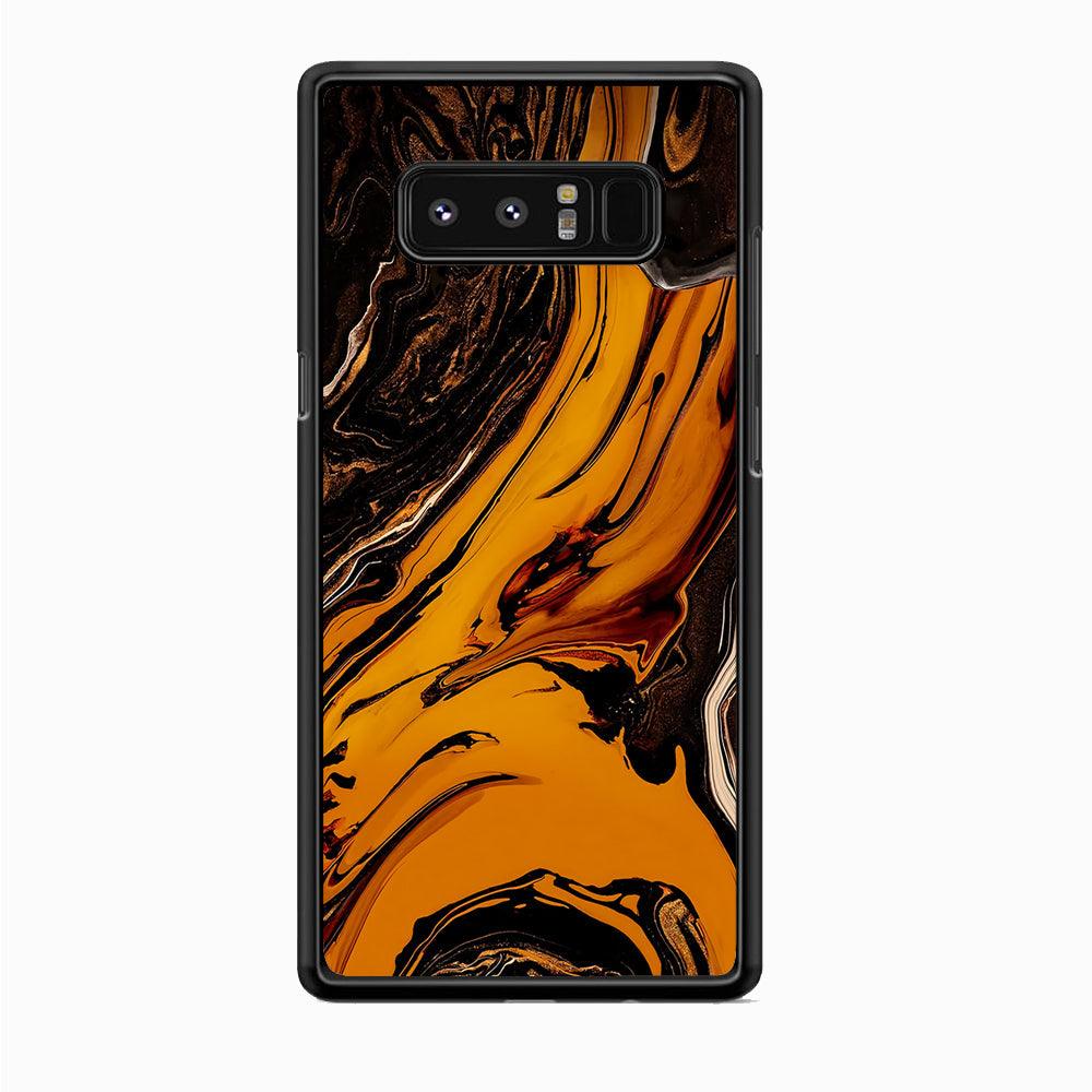 Colour Orange Current Samsung Galaxy Note 8 Case-Oxvistore