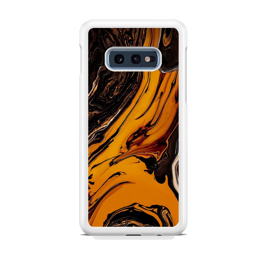 Colour Orange Current Samsung Galaxy S10E Case-Oxvistore