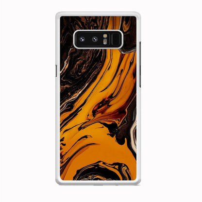 Colour Orange Current Samsung Galaxy Note 8 Case-Oxvistore