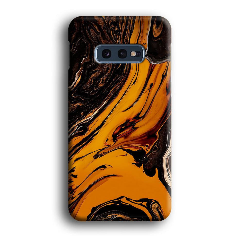 Colour Orange Current Samsung Galaxy S10E Case-Oxvistore