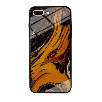 Colour Orange Current iPhone 7 Plus Case-Oxvistore