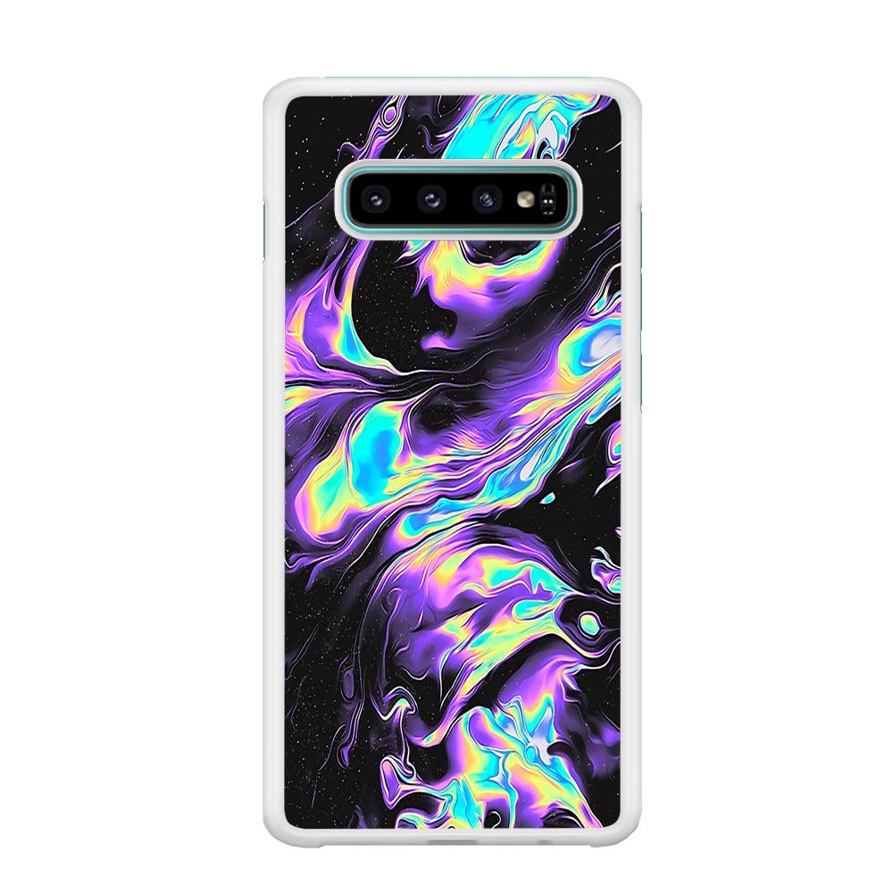 Colour Twisted Gradation Samsung Galaxy S10 Plus Case-Oxvistore