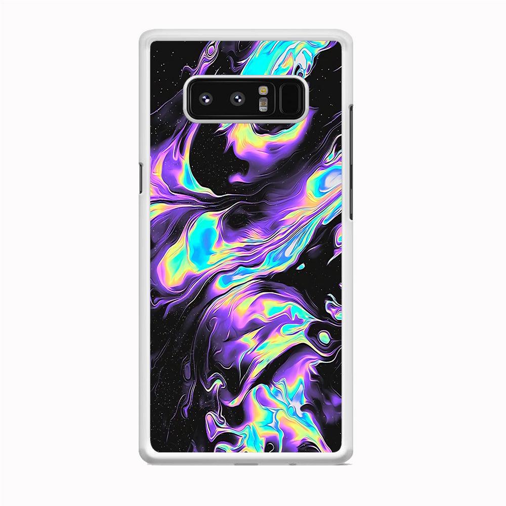 Colour Twisted Gradation Samsung Galaxy Note 8 Case-Oxvistore