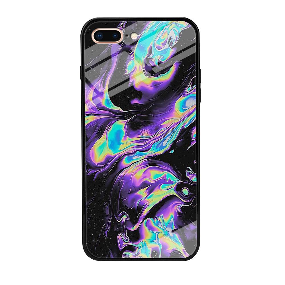 Colour Twisted Gradation iPhone 8 Plus Case-Oxvistore