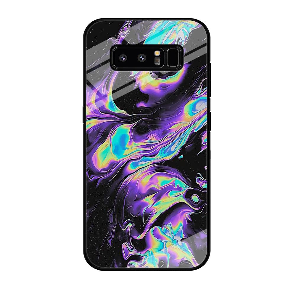 Colour Twisted Gradation Samsung Galaxy Note 8 Case-Oxvistore