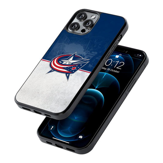 Columbus Blue Jackets Logo 2D Rubber Phone Case-Oxvistore