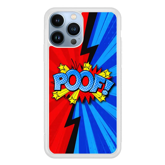 Comic Poof Icon iPhone 13 Pro Case-Oxvistore