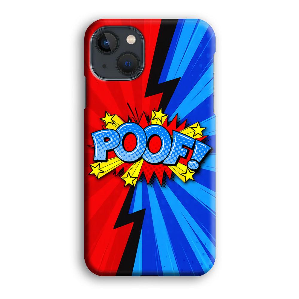 Comic Poof Icon iPhone 13 Case-Oxvistore