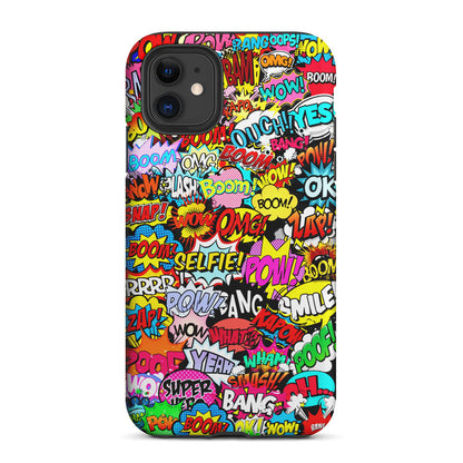 Comic Pop Art Collection 2 in 1 Tough Phone Case