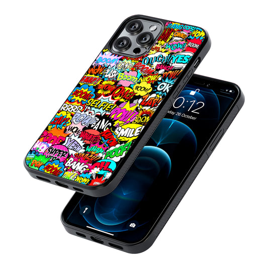 Comic Pop Art Collection 2D Rubber Phone Case