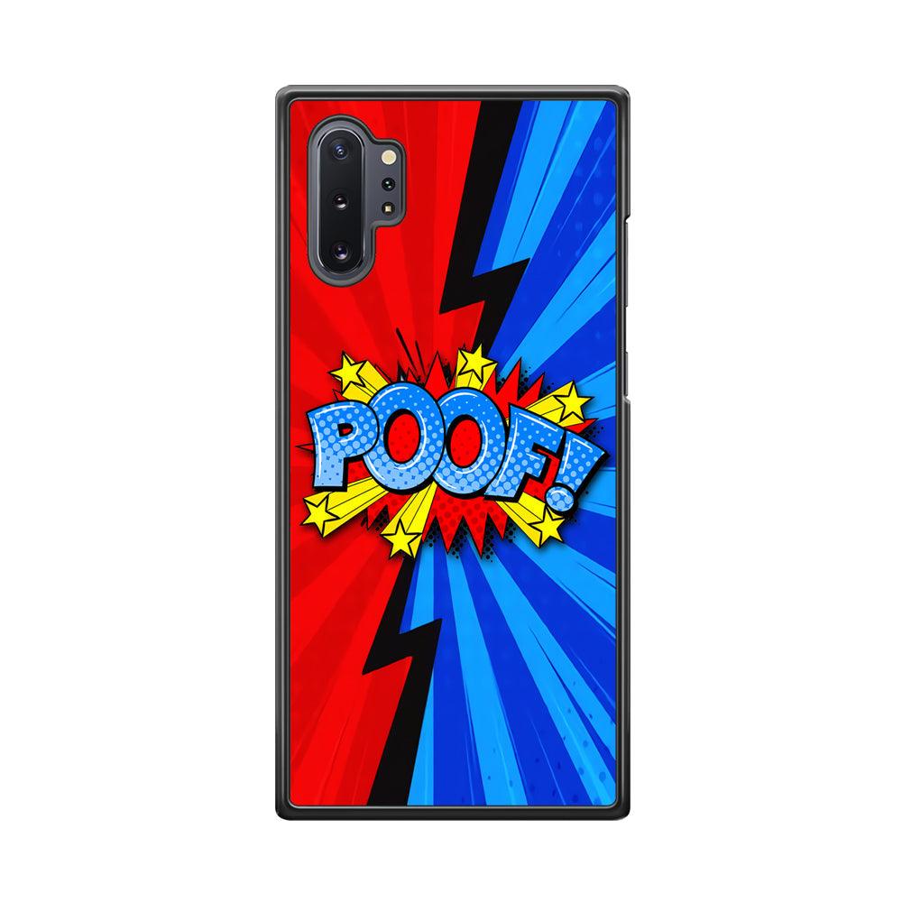 Comic Poof Icon Samsung Galaxy Note 10 Plus Case-Oxvistore