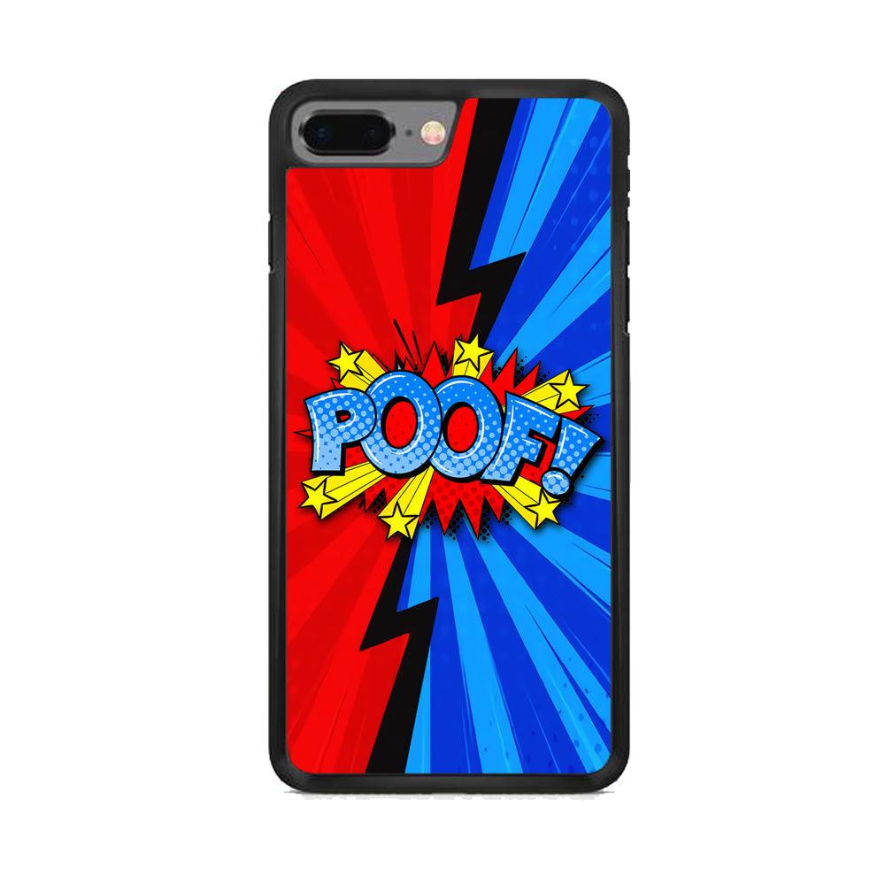 Comic Poof Icon iPhone 8 Plus Case-Oxvistore