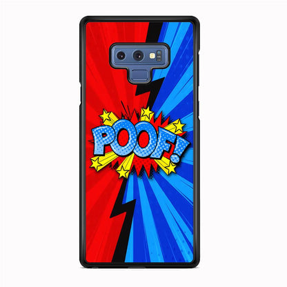 Comic Poof Icon Samsung Galaxy Note 9 Case-Oxvistore