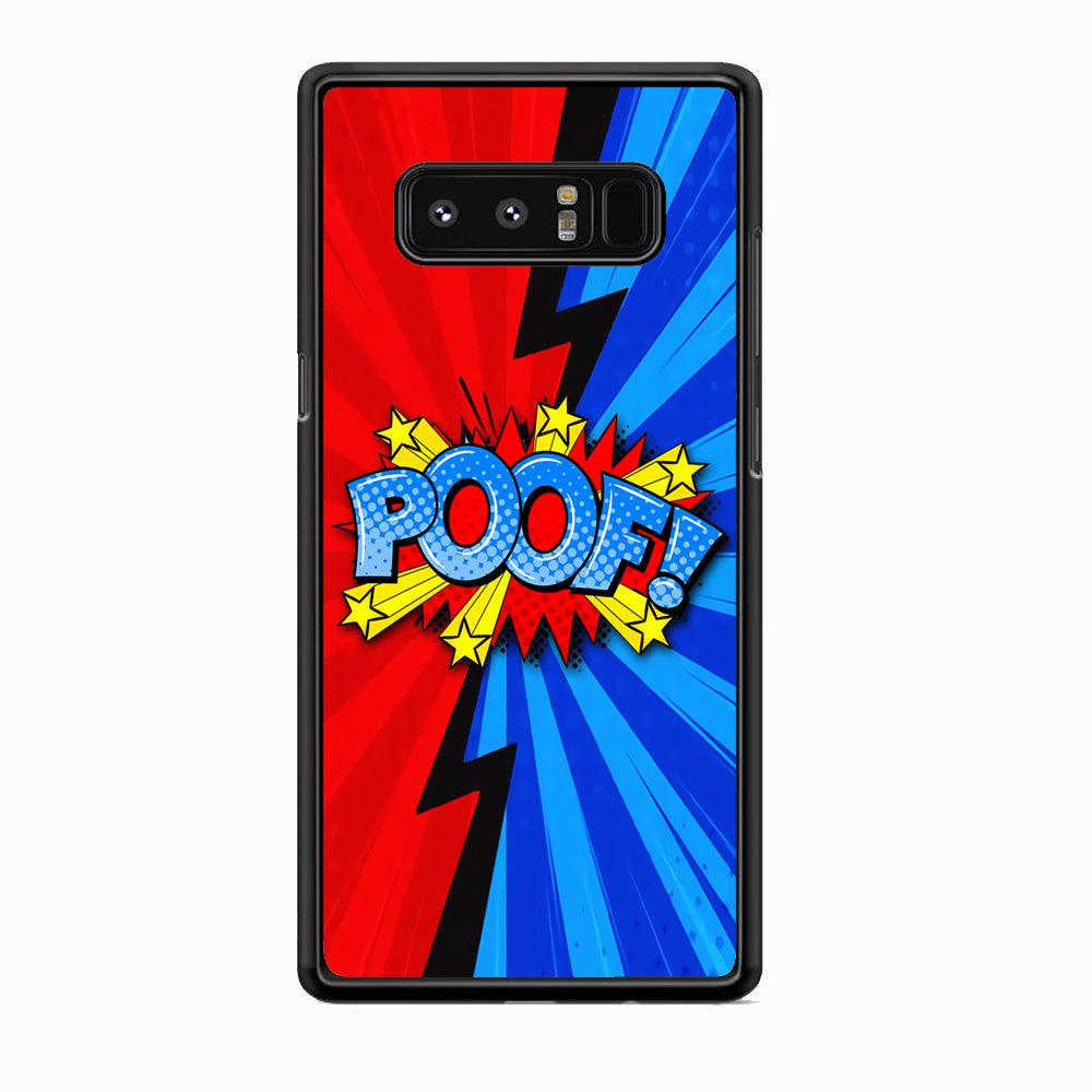 Comic Poof Icon Samsung Galaxy Note 8 Case-Oxvistore