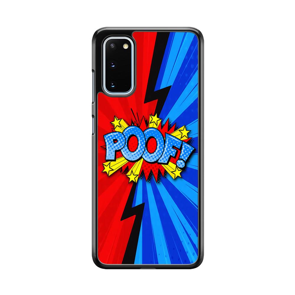 Comic Poof Icon Samsung Galaxy S20 Case-Oxvistore