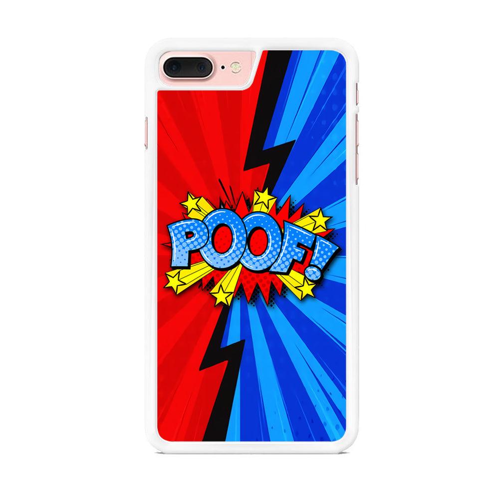 Comic Poof Icon iPhone 7 Plus Case-Oxvistore