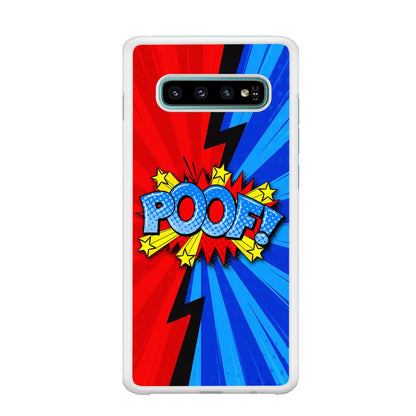 Comic Poof Icon Samsung Galaxy S10 Case-Oxvistore