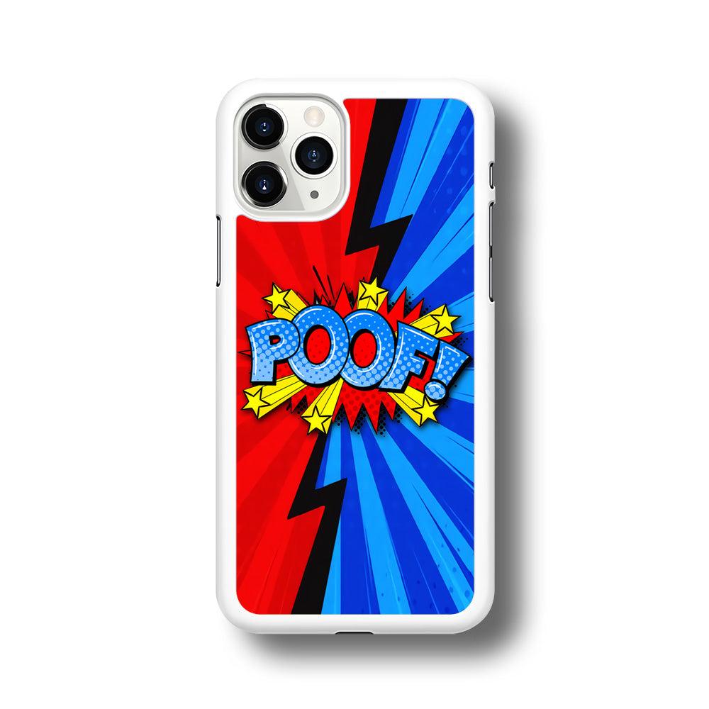 Comic Poof Icon iPhone 11 Pro Max Case-Oxvistore