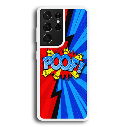 Comic Poof Icon Samsung Galaxy S21 Ultra Case-Oxvistore