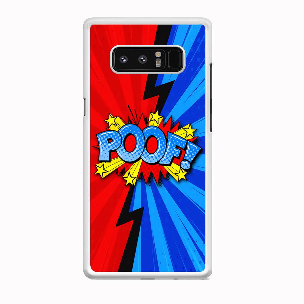 Comic Poof Icon Samsung Galaxy Note 8 Case-Oxvistore